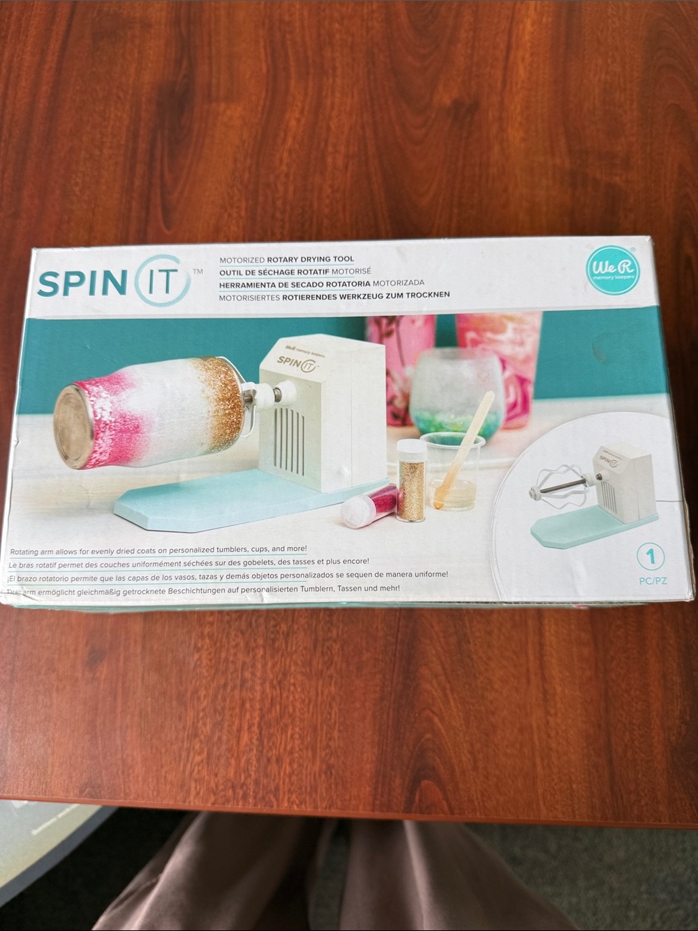 Spin it - motorized rotary drying tool
